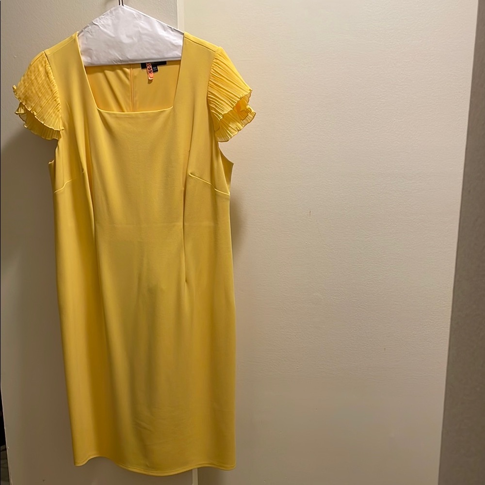 Elegant Yellow Dress